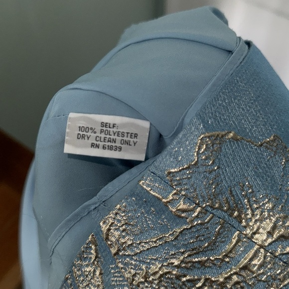 Teri Jon Blue Dress - Picture 13 of 13